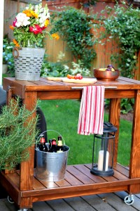 BBQ cart DIY 2