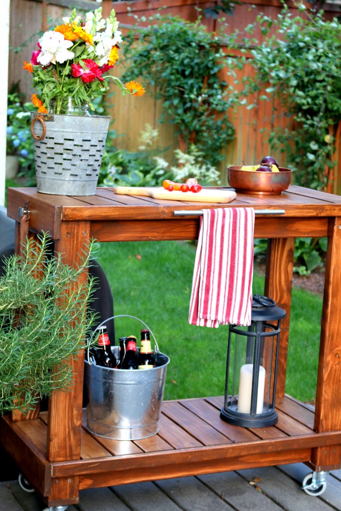 DIY BBQ Cart for Father's Day - home is where my story begins...