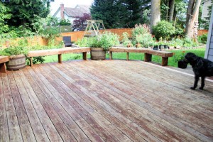 deck before